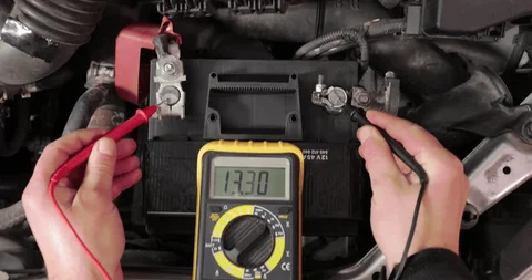 Car Battery Voltage While the Engine Is Running