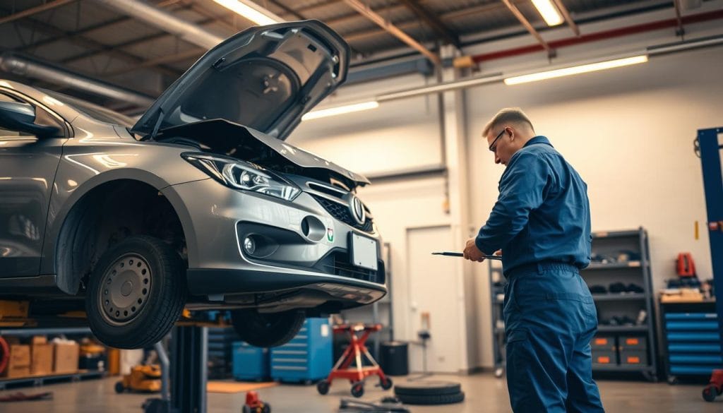 Standard Replacement at a Repair Shop