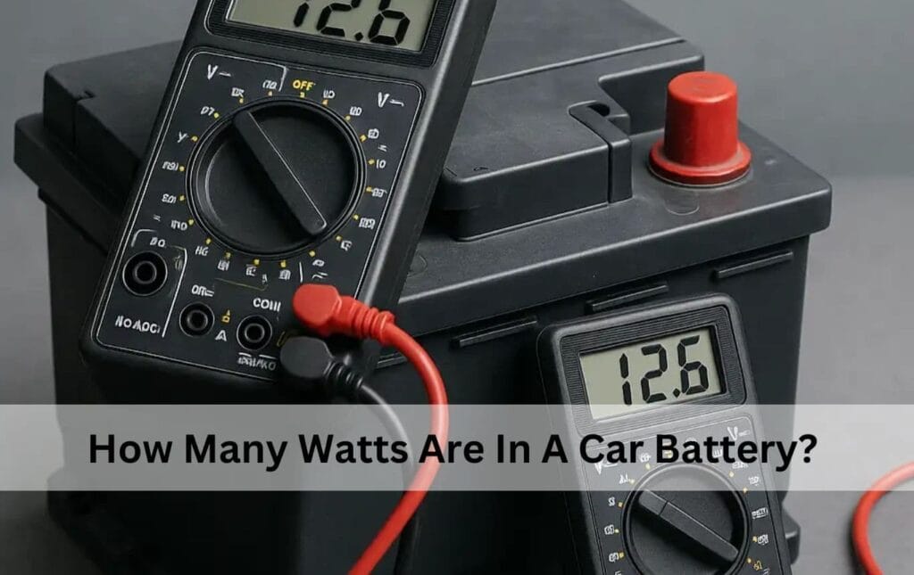 How Many Watts Are In A Car Battery?